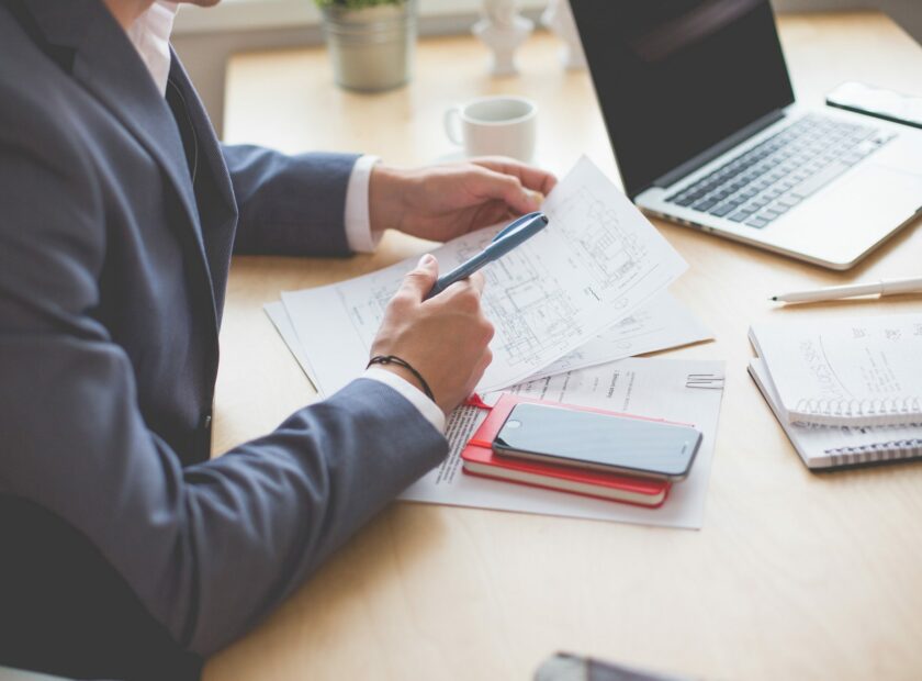 Man Talking About Architecture Ideas Picjumbo Com Resize