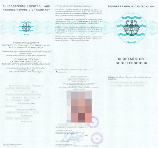 Sportkuestenschifferschein